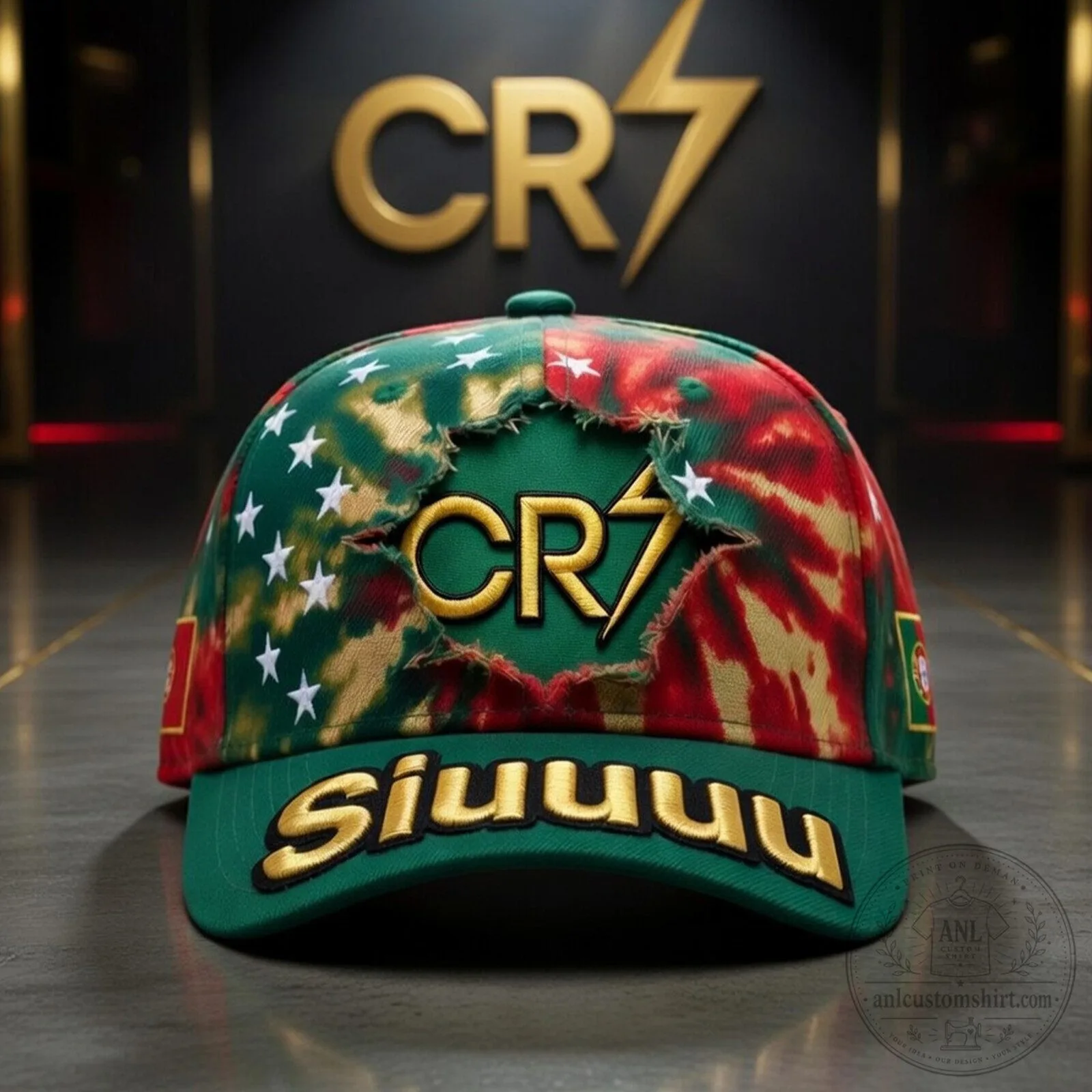 Cristiano Ronaldo CR7 Siuuu Baseball Cap Hat