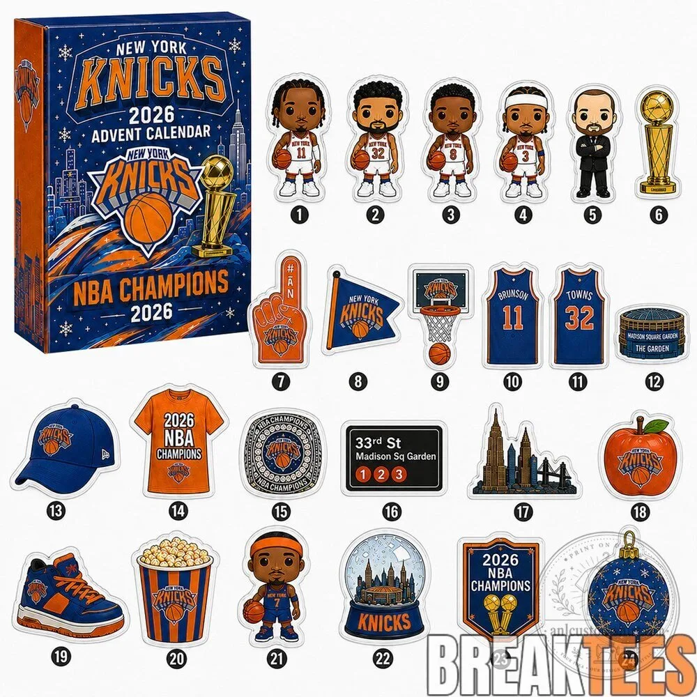 New York Knicks 2026 NBA Champions Advent Calendar for Basketball Fans
