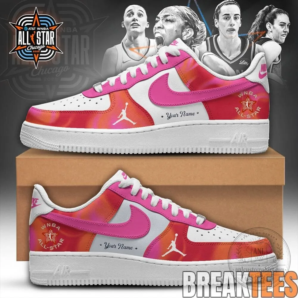 WNBA All-Star Game Custom Air Force 1 Sneakers for Women