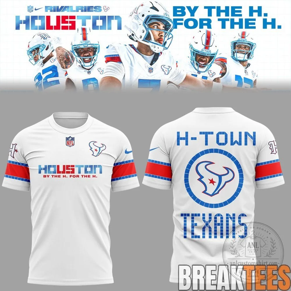 Houston Texans Rivalries By The H For The H Football Jersey