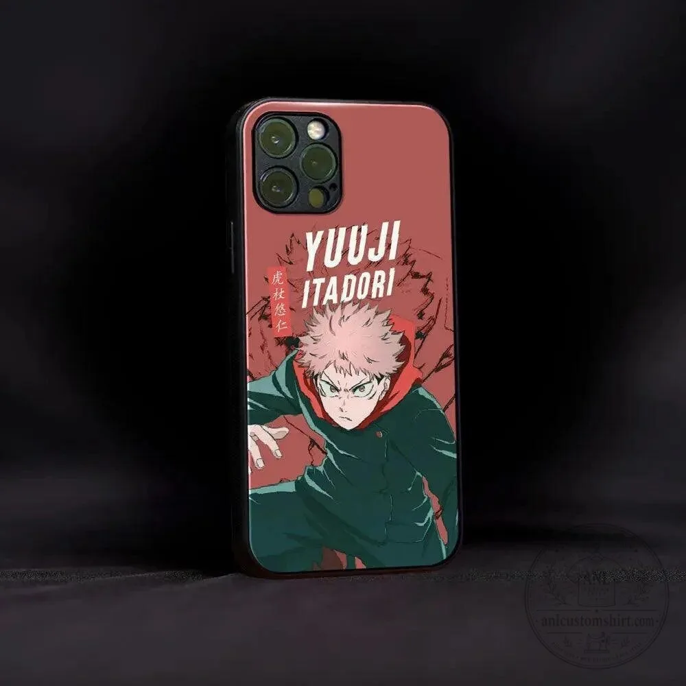Yuji Itadori Jujutsu Kaisen Anime Character Phone Case