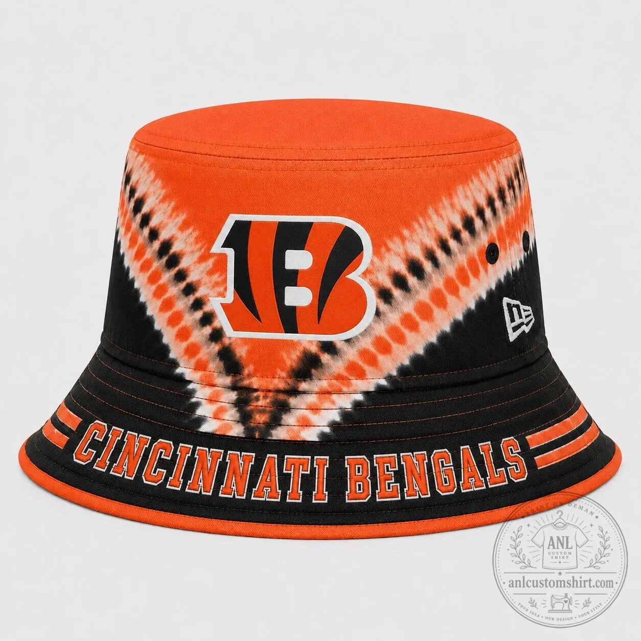 Cincinnati Bengals NFL Tie Dye Bucket Hat