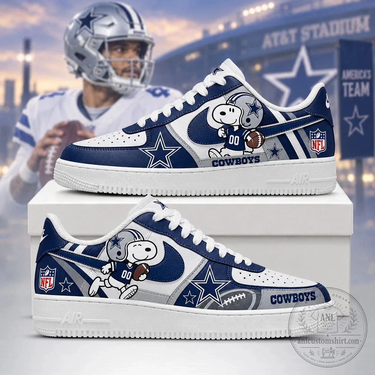 Full Print Hoodie and Sweatpants Set Featuring Dallas Cowboys and Snoopy Football Team 69 Full Print Hoodie and Sweatpants Set Featuring Dallas Cowboys and Snoopy Football Team