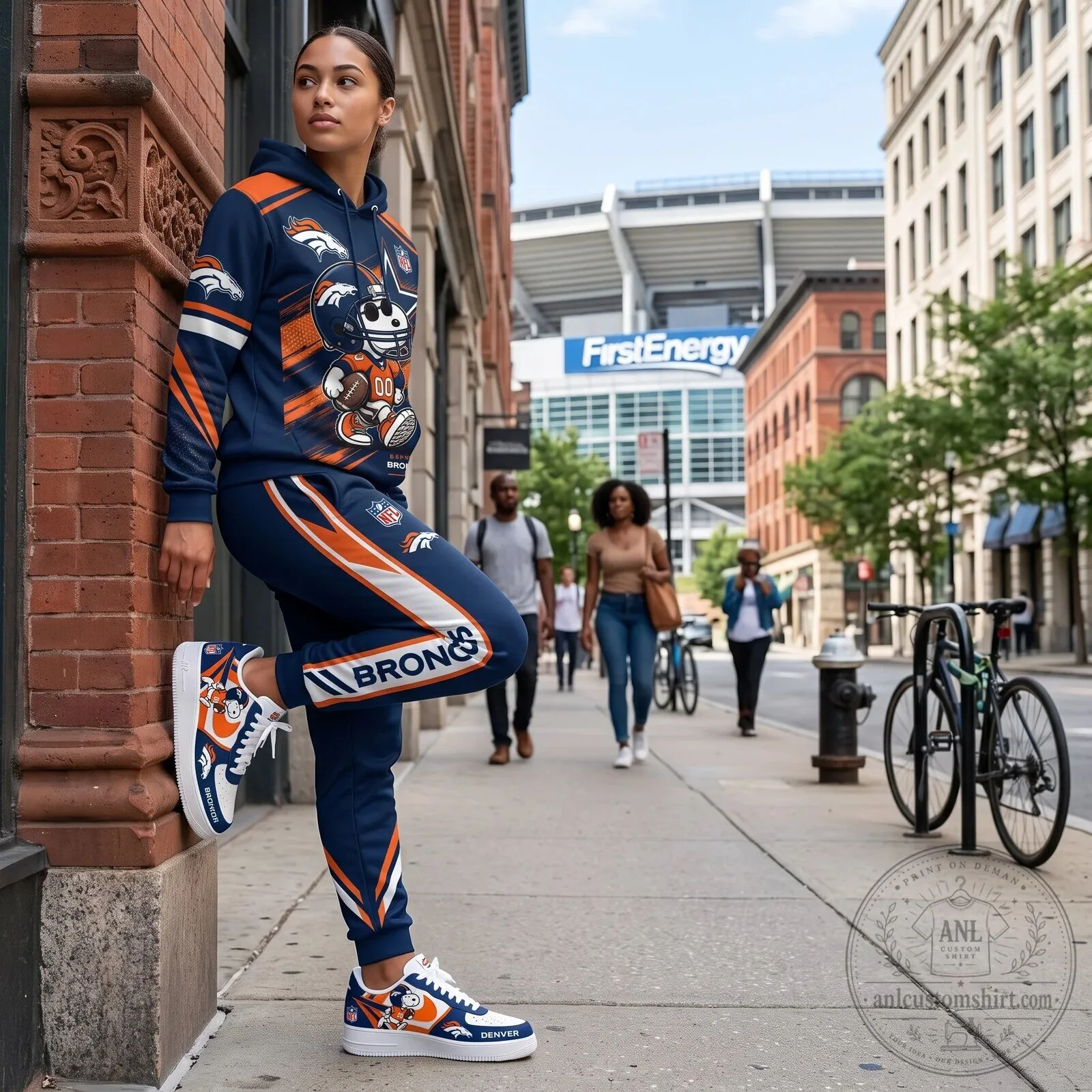 Full Print Hoodie and Sweatpants Set Featuring Dallas Cowboys and Snoopy Football Team 94 Full Print Hoodie and Sweatpants Set Featuring Dallas Cowboys and Snoopy Football Team