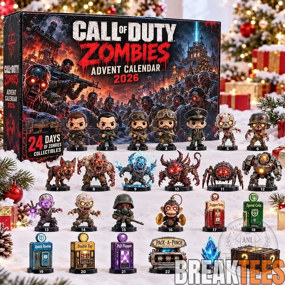 Call of Duty Zombies 2026 Advent Calendar Collectible Figurines