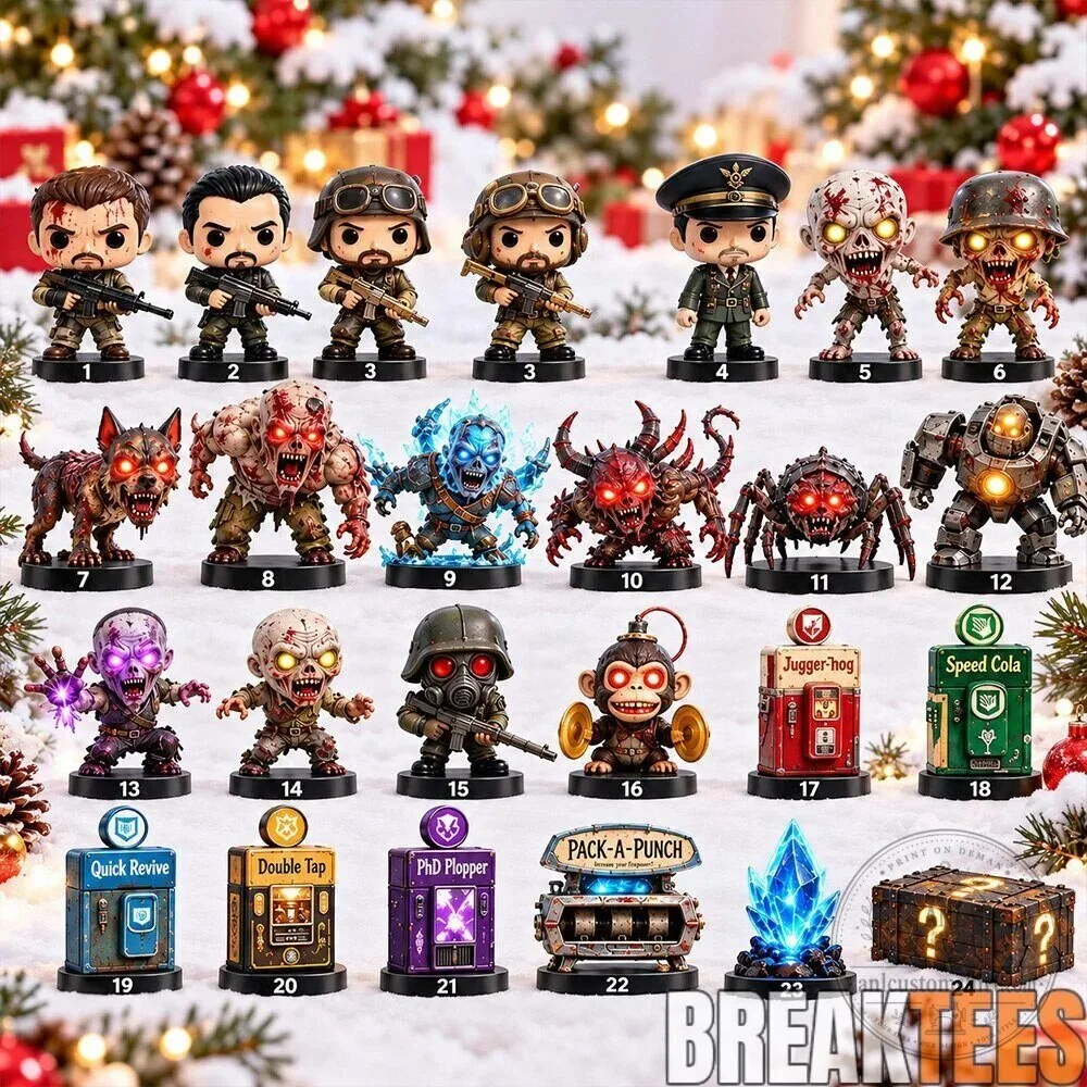 Call of Duty Zombies 2026 Advent Calendar Collectible Figurines 9 Call of Duty Zombies 2026 Advent Calendar Collectible Figurines
