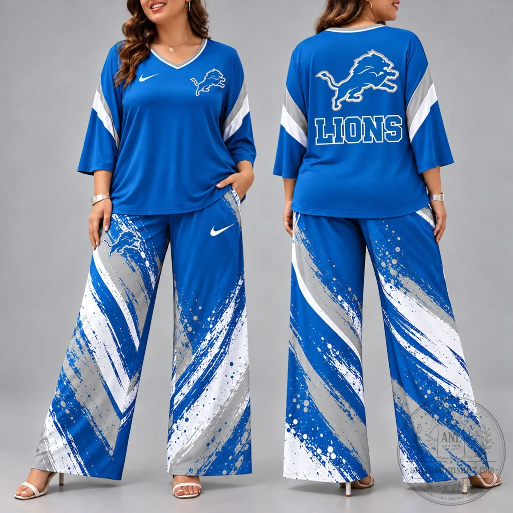 Detroit Lions National Football League Women's Pajamas Set Detroit Lions National Football League Women's Pajamas Set