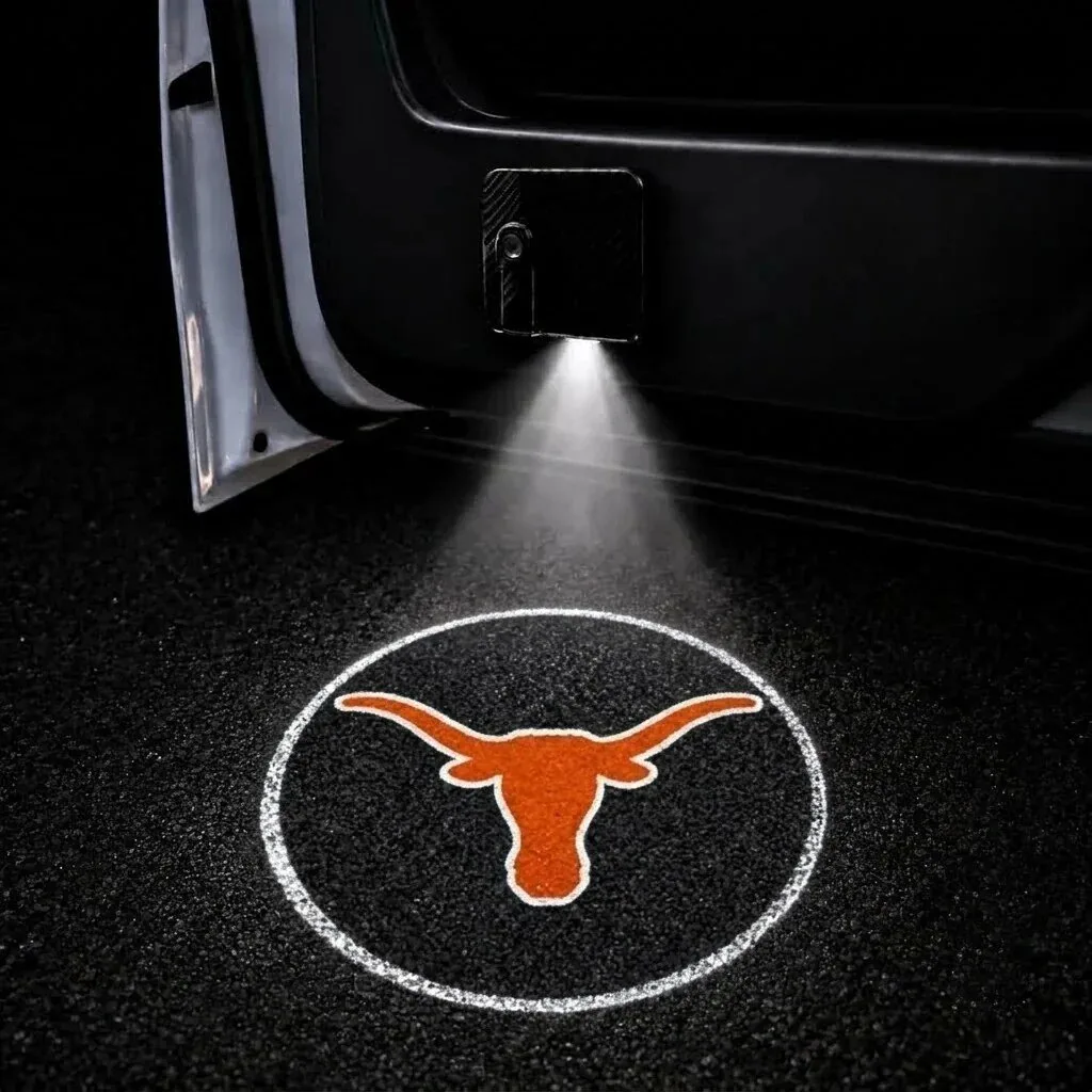 University of Texas Longhorns Car Door Projector Light 4 University of Texas Longhorns Car Door Projector Light