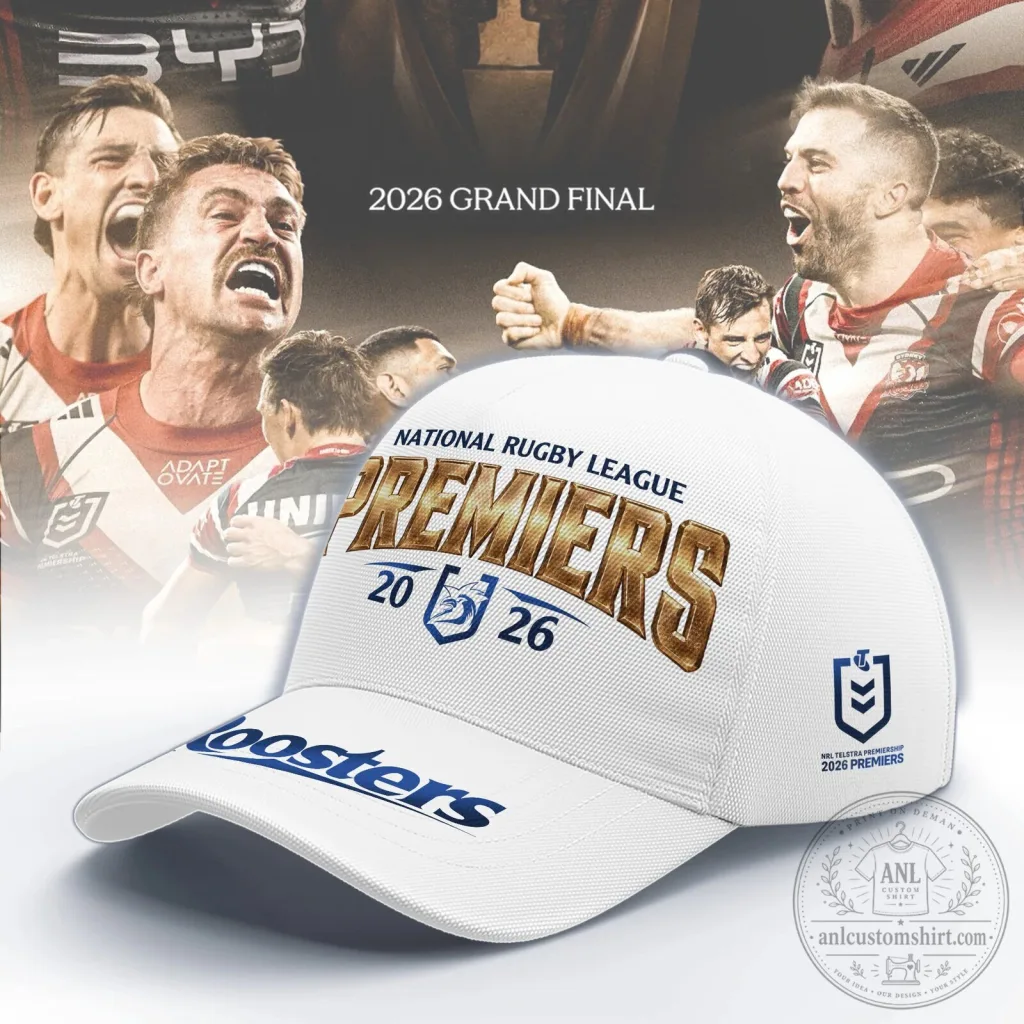 Sydney Roosters 2026 National Rugby League Premiers Cap Hat Sydney Roosters 2026 National Rugby League Premiers Cap Hat