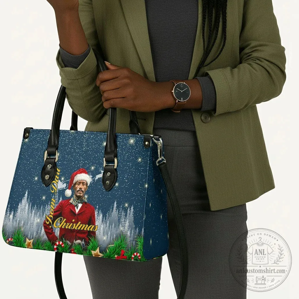 Isom Dart Cowboy Santa Merry Christmas Western Snow Winter Leather Handbag 14 Isom Dart Cowboy Santa Merry Christmas Western Snow Winter Leather Handbag