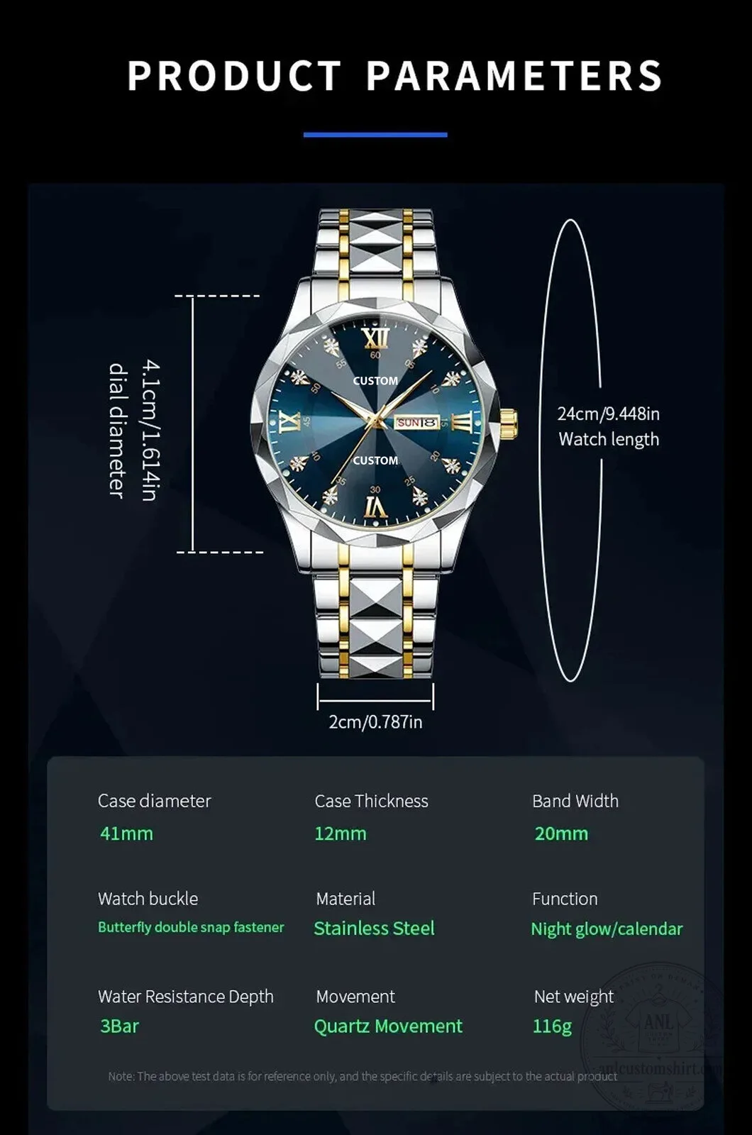 Lexus Since 1989 Elegant Fashion Design Men's Two-Tone Wrist Watch 17 Lexus Since 1989 Elegant Fashion Design Men