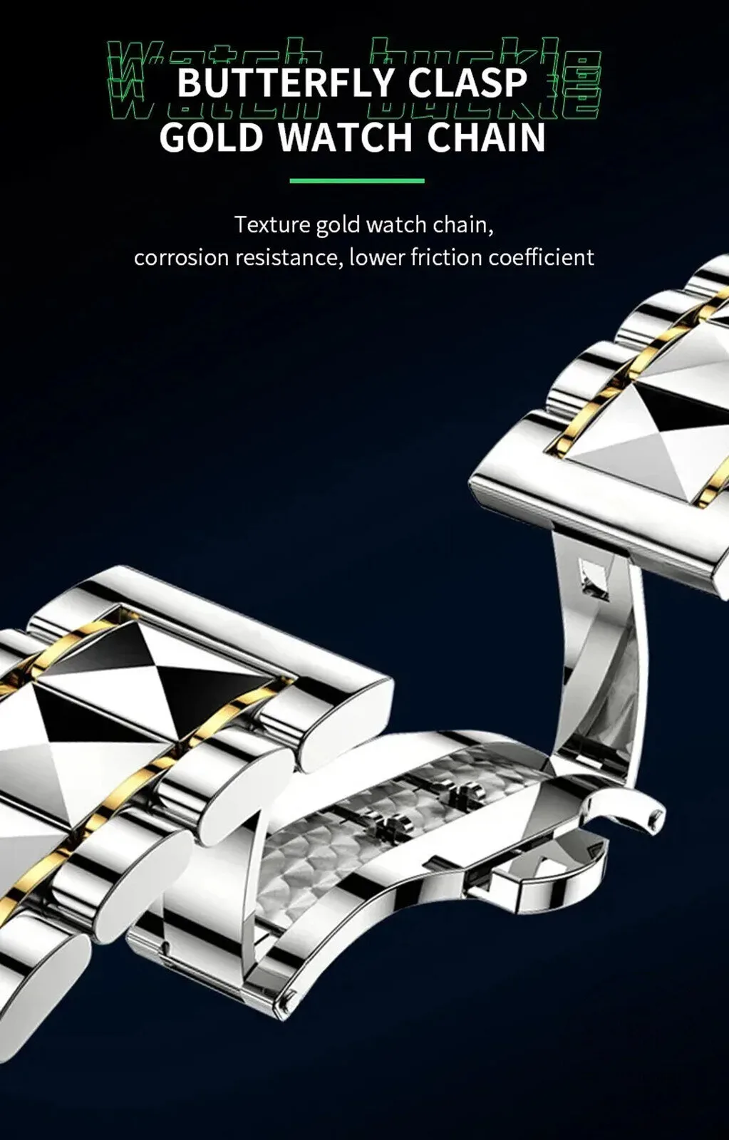 Lexus Since 1989 Elegant Fashion Design Men's Two-Tone Wrist Watch 18 Lexus Since 1989 Elegant Fashion Design Men