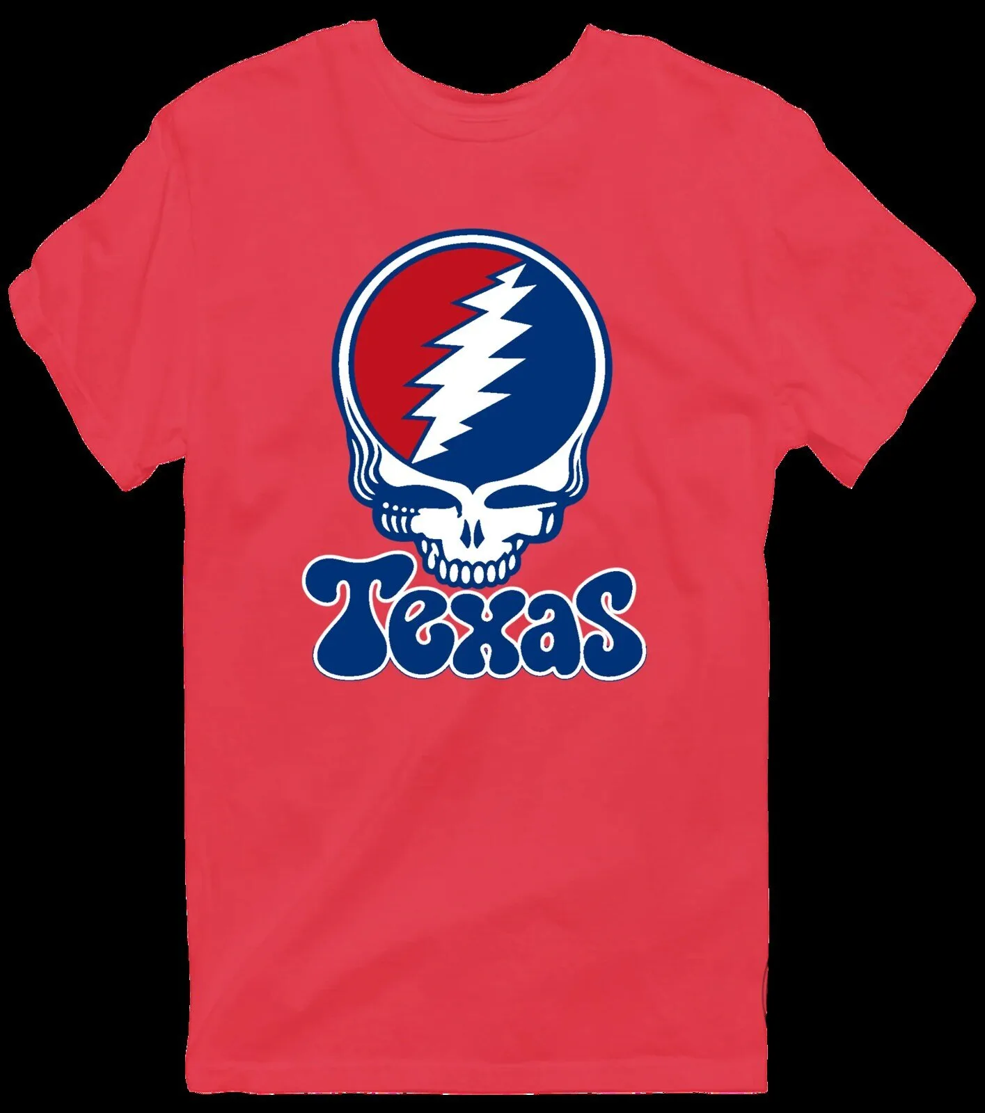 Grateful Dead Steal Your Face Texas Skull T-Shirt