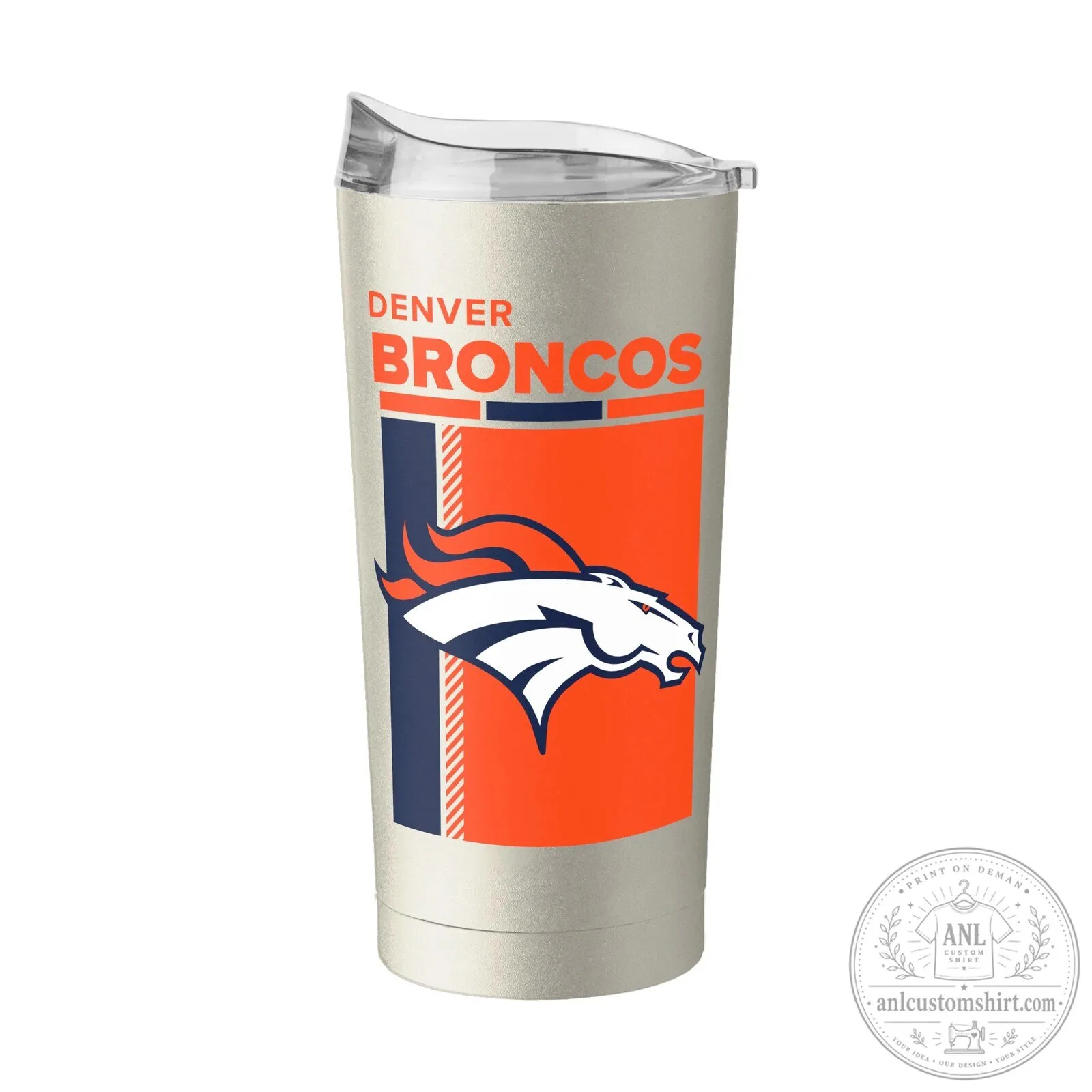 Denver Broncos National Football League Team Logo Insulated Tumbler