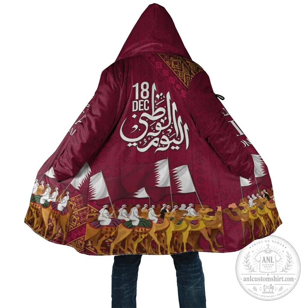 Qatar National Day Camel Parade Arabian Peninsula Hooded Cloak