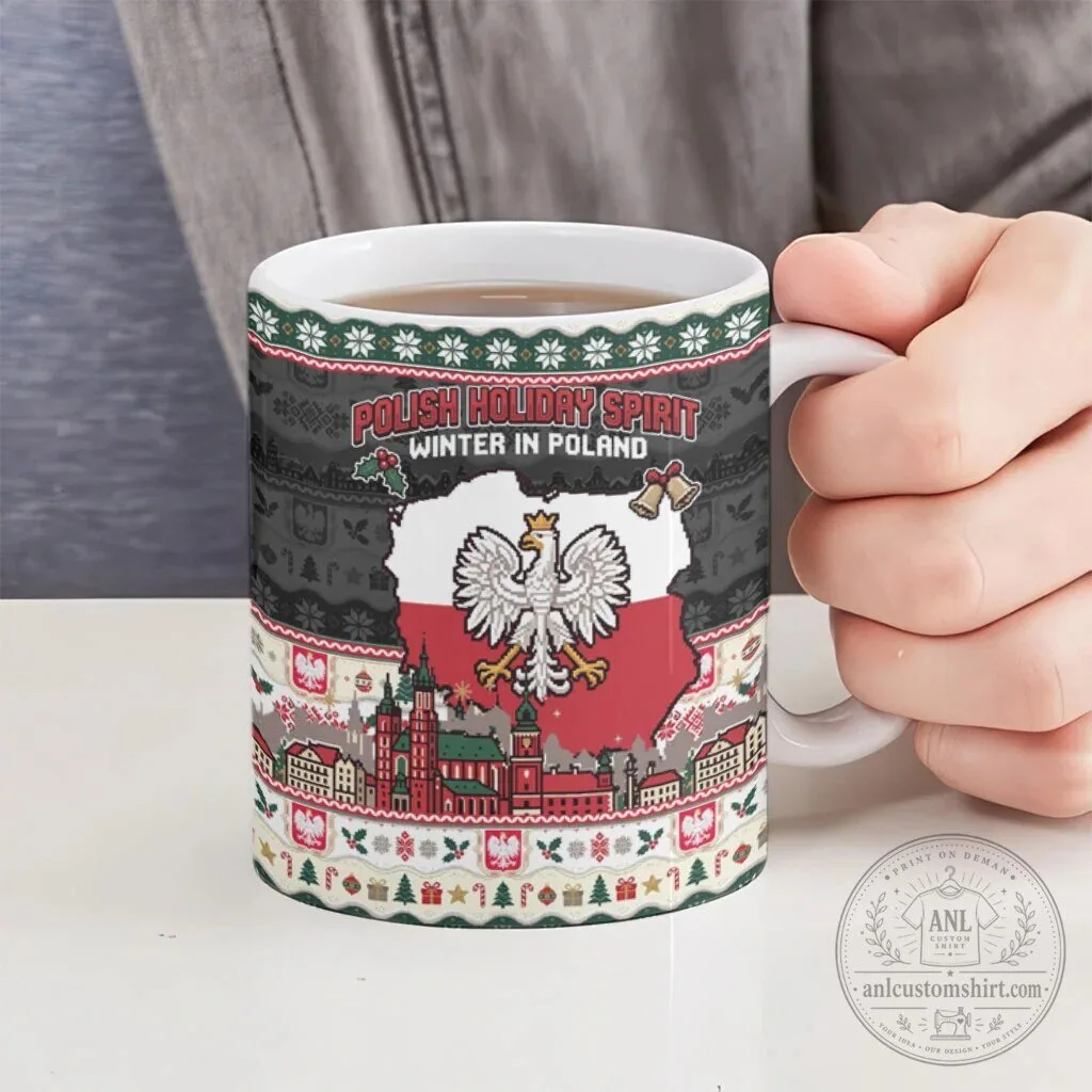 Wesołych Świąt Poland Christmas Santa Claus Ceramic Mug 10 Wesołych Świąt Poland Christmas Santa Claus Ceramic Mug