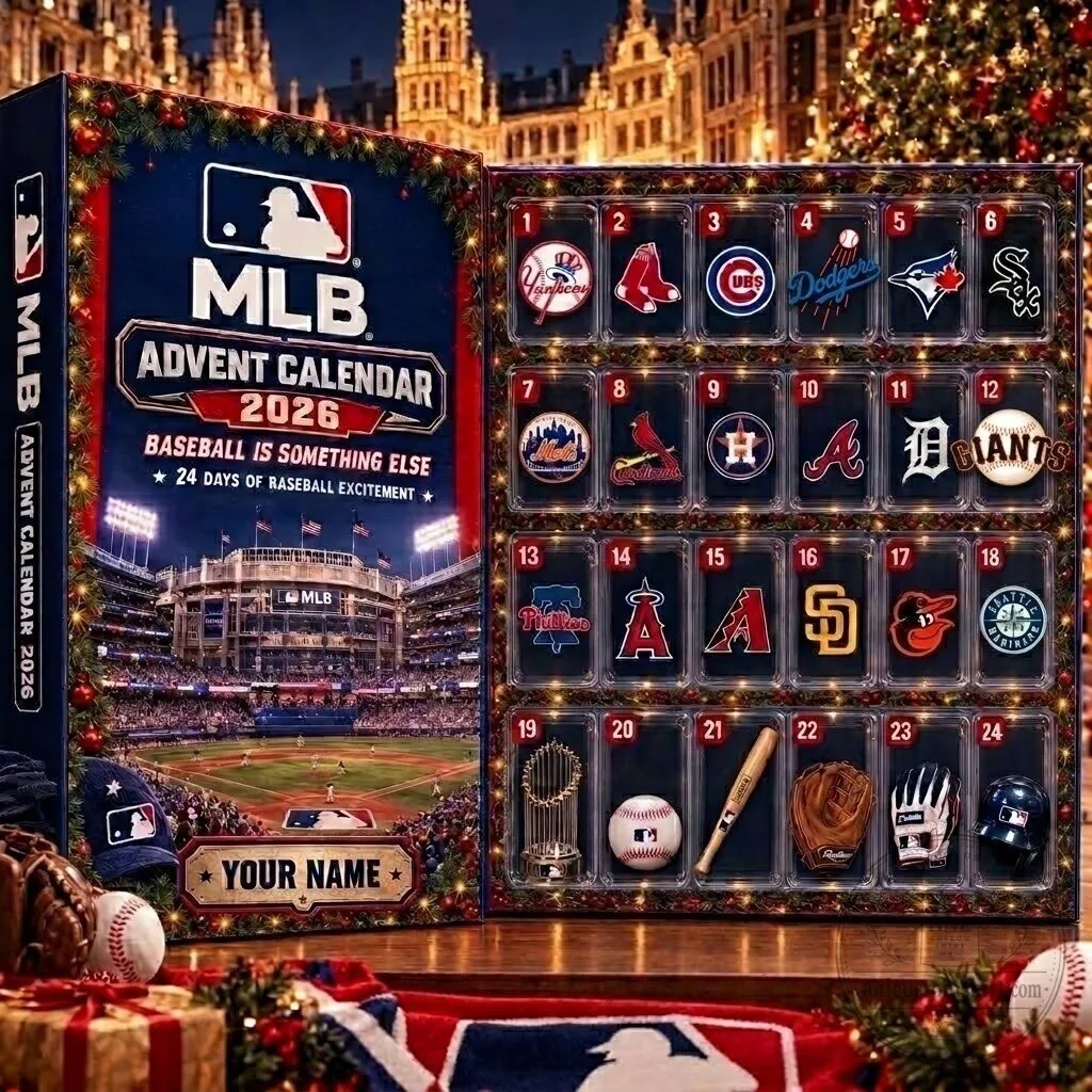 Major League Baseball 2026 Advent Calendar Christmas Gift 2D 1 Major League Baseball 2026 Advent Calendar Christmas Gift