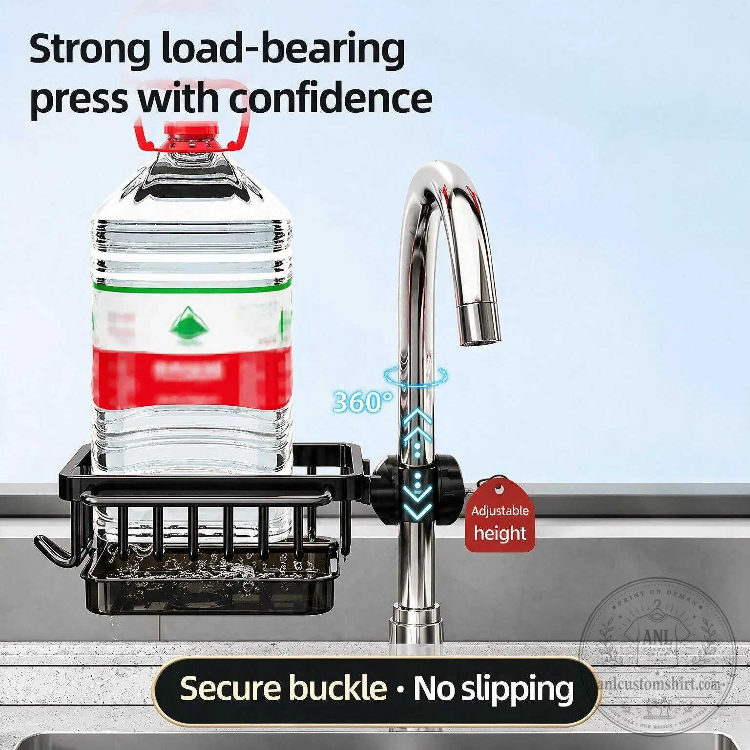 Kitchen Faucet Sponge Holder Drainer Rack 11 Kitchen Faucet Sponge Holder Drainer Rack