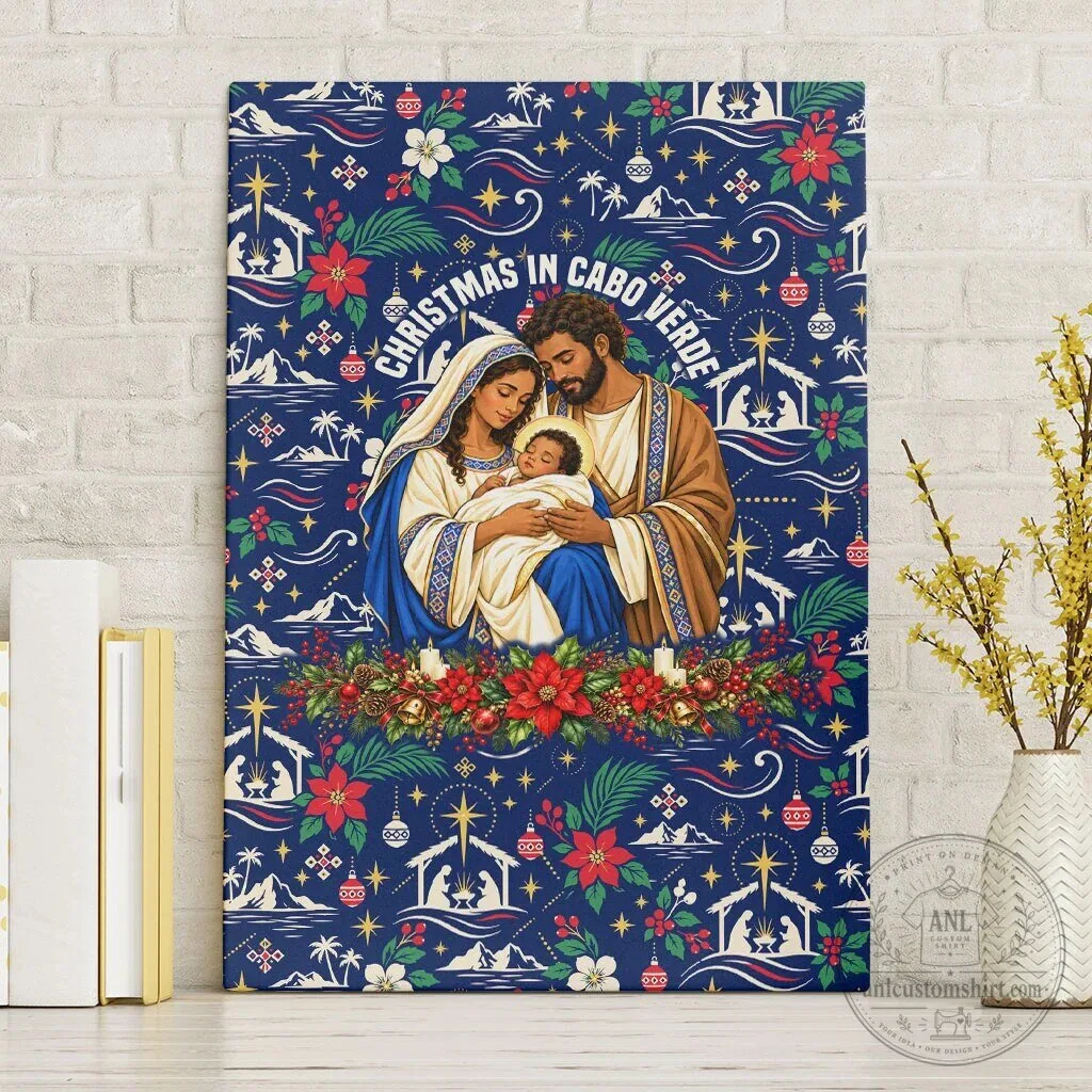 Cape Verde Christmas Holy Family Nativity Scene Wall Art Canvas 6 Cape Verde Christmas Holy Family Nativity Scene Wall Art Canvas